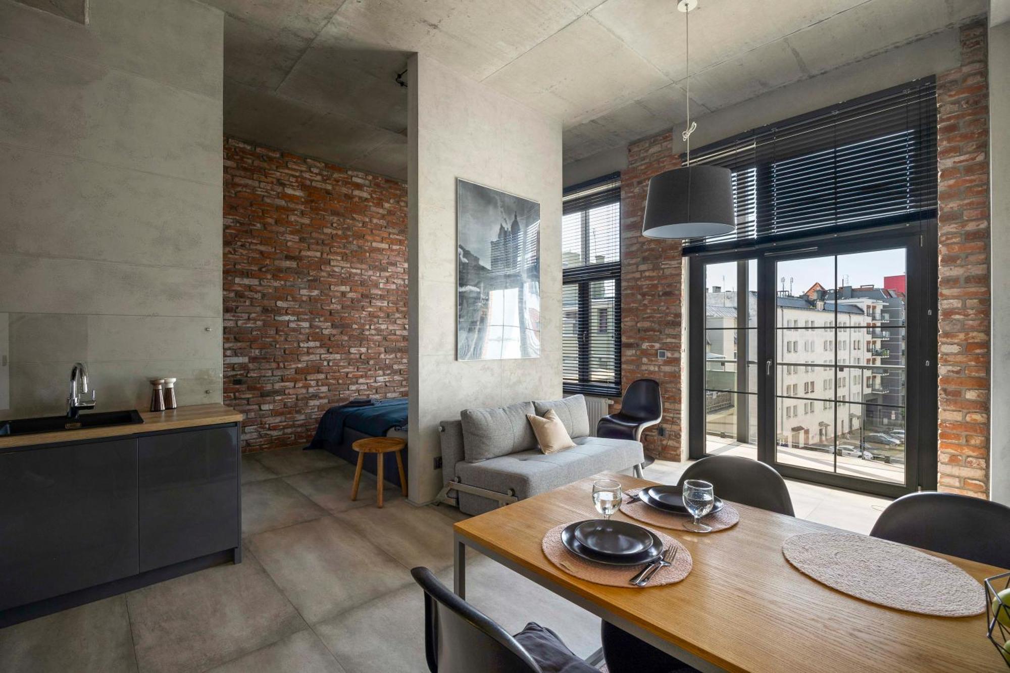 Brooklyn Loft Apartment - Old Town, Free Parking Wrocław Buitenkant foto